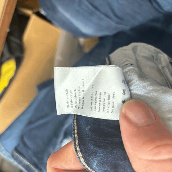 KANCAN Los Angeles Button Fly Skinny Jeans KC6192D Distressed Stretch Size W5/27 - Picture 7 of 9